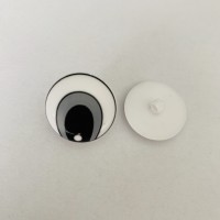Očko 15mm, našívacie - pár